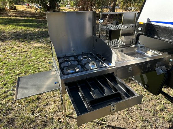 Outdoor kitchen standard